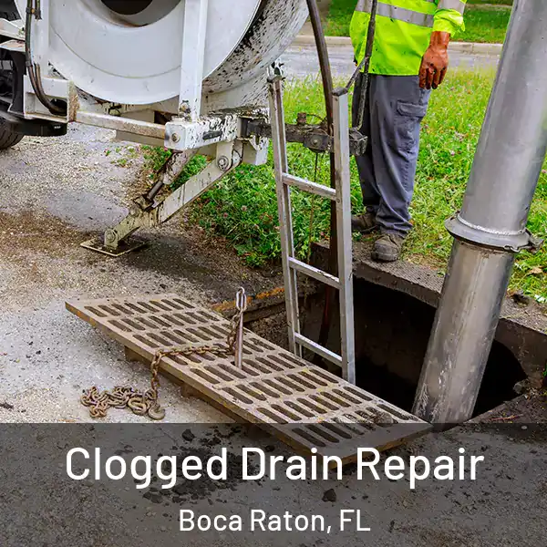  Clogged Drain Repair Boca Raton, FL
