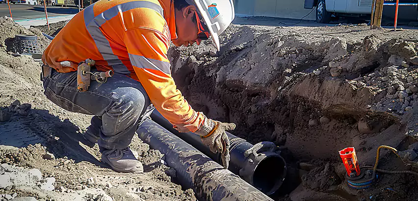Professional Underground Pipe Repair Services in Boca Raton, FL.