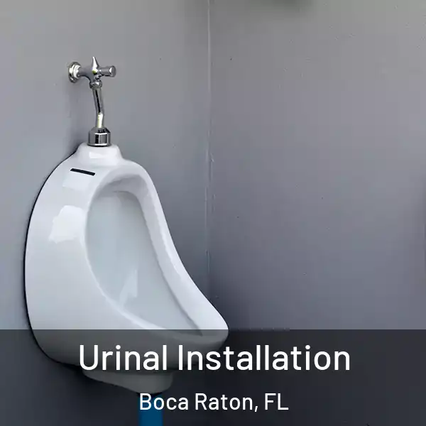  Urinal Installation Boca Raton, FL